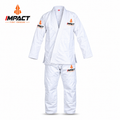 White IMPACT Brazilian Jiu-Jitsu gi, no MMA text
